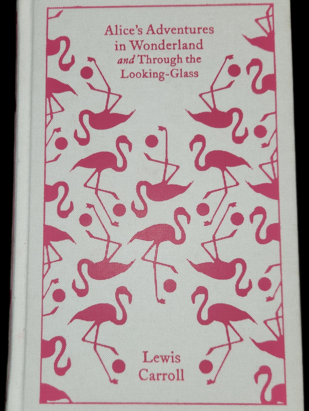Alice's Adventures in Wonderland Hardcover, Pink Flamingo Cover PENGUIN CLASSICS